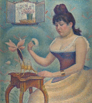 Seurat Woman Powdering