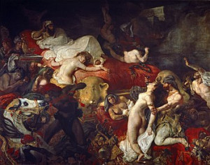 Delacroix Mort Sardanapale