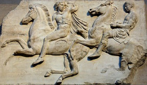 feidis jezdci Parthenon